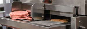 Automatic Flame Broiler For Fresh Food And Frozen Food Items
